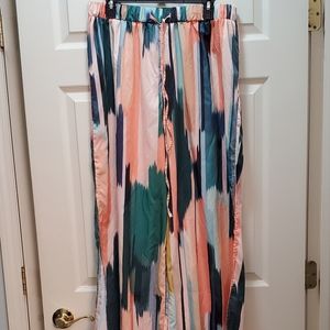 Flowy multi color pants